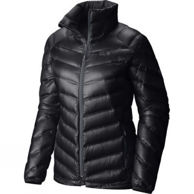 Chaquetas Mountain Hardwear StretchDown RS Mujer Negras - Chile MEI487639